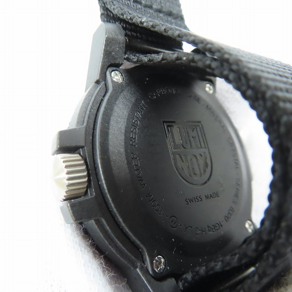 実際に弊社で買取させて頂いたLUMINOX/ルミノックス LEATHERBACK SEA TURTLE GIANT 0320 SERIES ウォッチ/時計の画像 4枚目