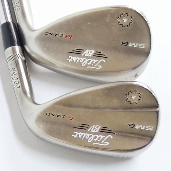 実際に弊社で買取させて頂いたTitleist/タイトリスト BV/ボーケイデザイン SM6 Mグラインド ウェッジ 50/08・54/08 2本セットの画像 2枚目