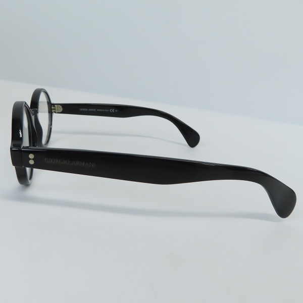実際に弊社で買取させて頂いたGIORGIO ARMANI/ジョルジオ アルマーニ  ラウンド型 眼鏡/メガネ/アイウェア GA964 807の画像 2枚目