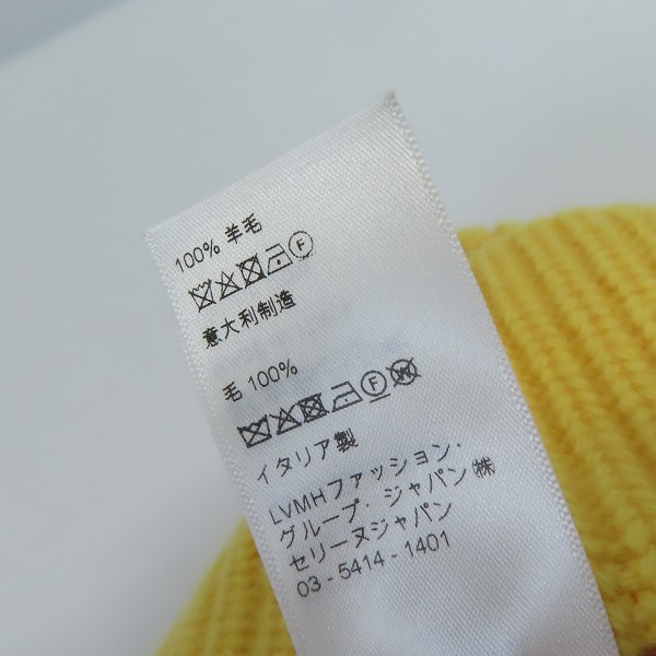 実際に弊社で買取させて頂いたCELINE/セリーヌ エンブロイダリー ビーニー ニット帽 2A61W535Q/TUの画像 6枚目