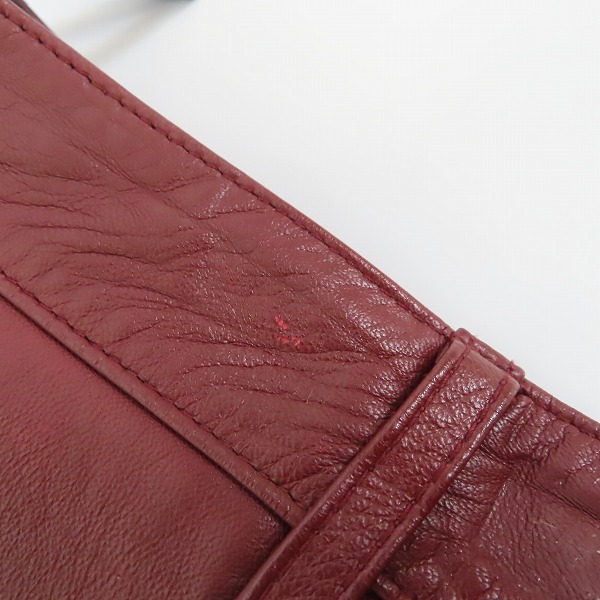 実際に弊社で買取させて頂いたJEAN PAUL GAULTIER HOMME/ジャンポールゴルチェオム シープスキン レザースカートパンツ 46の画像 6枚目