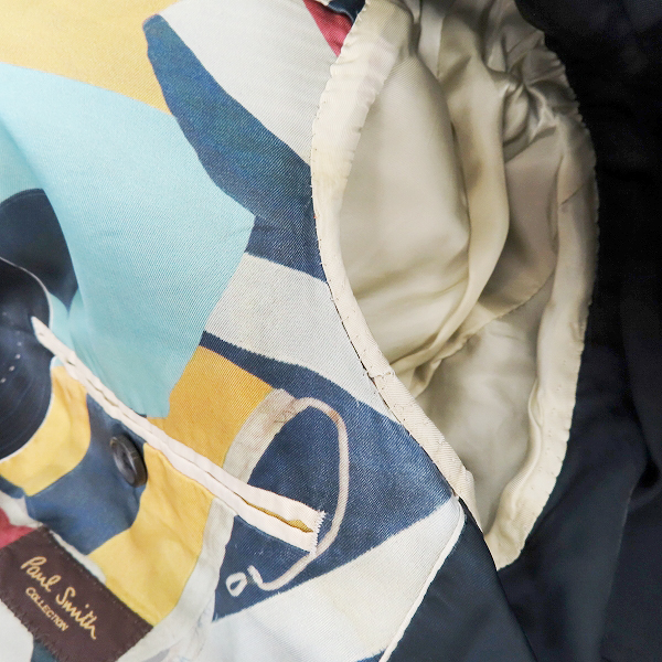 実際に弊社で買取させて頂いたPaul Smith collection/ポールスミス 2B テーラードジャケット Sの画像 6枚目