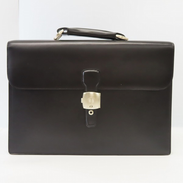実際に弊社で買取させて頂いたdunhill/ダンヒル レザー レザー 鍵付き ビジネスバッグ/ブリーフケース
