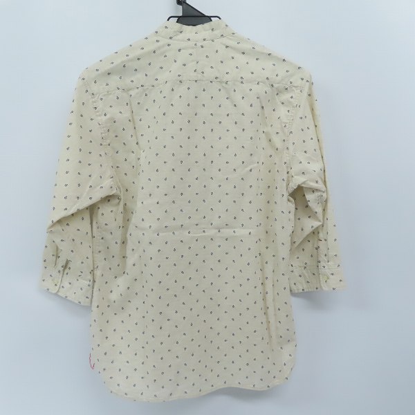 実際に弊社で買取させて頂いた【未使用】SUGAR CANE/シュガーケーン 総柄 バンドカラーシャツ SC36137/Sの画像 1枚目