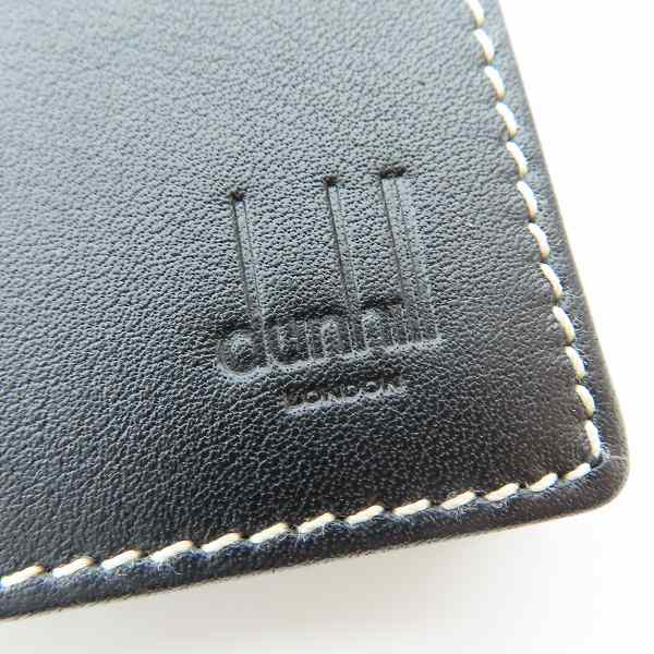 実際に弊社で買取させて頂いたDUNHILL/ダンヒル レザー 長財布/お札入れ L2G217 の画像 4枚目
