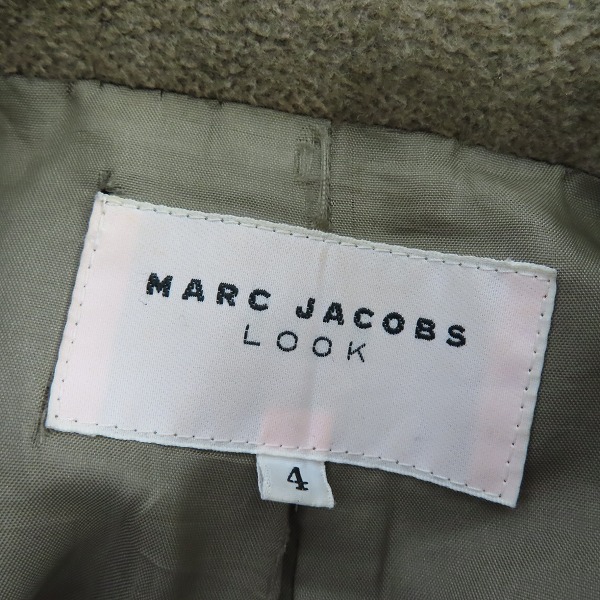 実際に弊社で買取させて頂いたMARC JACOBS LOOK/マークジェイコブスルック ロング丈 ダブルコート/4の画像 2枚目
