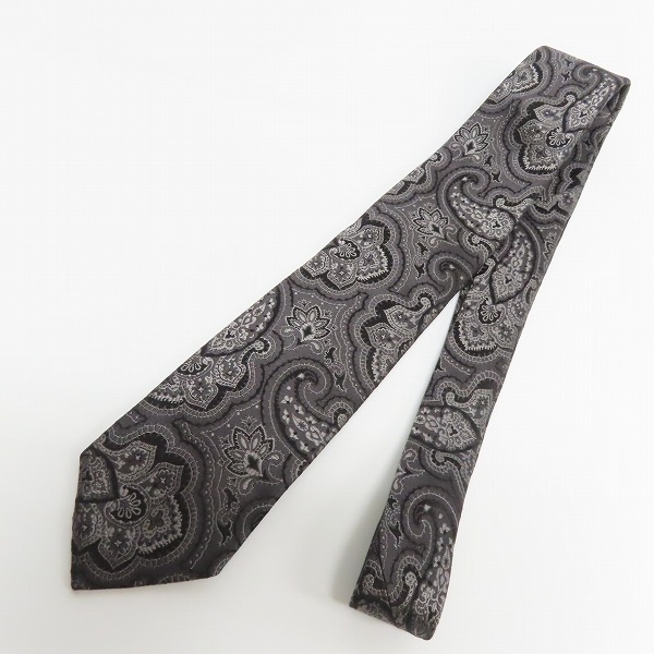 実際に弊社で買取させて頂いたHUGO BOSS/ヒューゴボス ペイズリー柄 シルクネクタイ