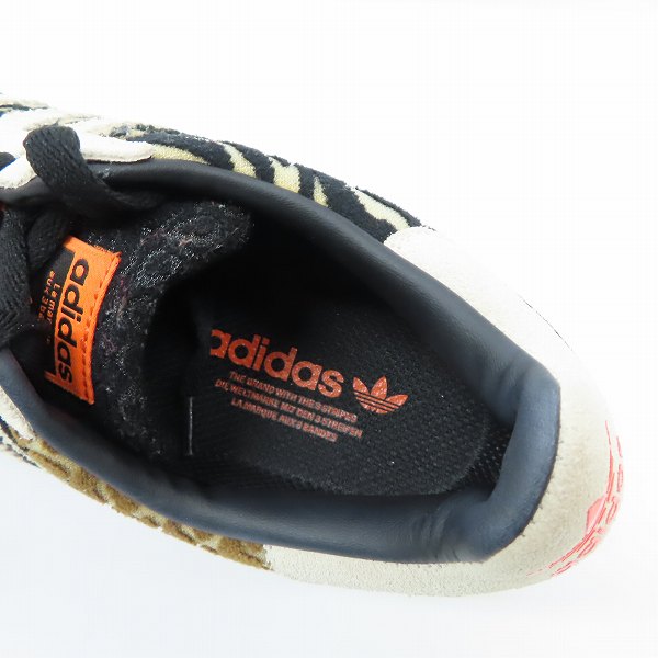 実際に弊社で買取させて頂いたadidas×atmos/アディダス×アトモス SUPERSTAR CRAZY ANIMAL PACK シューズ/スニーカー FY5232/23の画像 4枚目