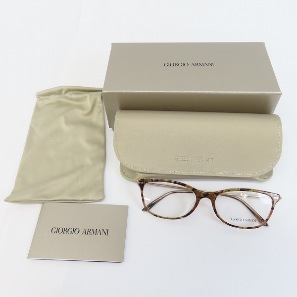 実際に弊社で買取させて頂いたGIORGIO ARMANI/ジョルジオアルマーニ メガネフレーム アイウェア AR7084-F 5434の画像 7枚目