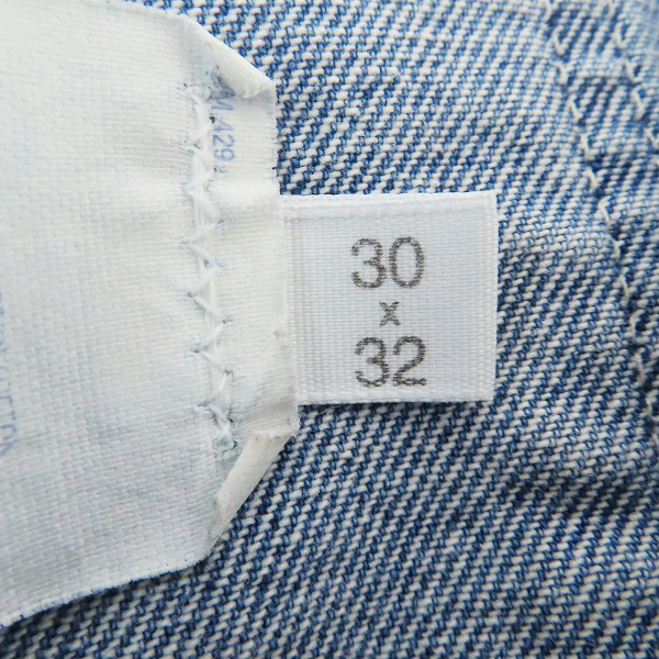 実際に弊社で買取させて頂いたDickies/ディッキーズ デニム オーバーオール/つなぎ/ツナギ 30×32の画像 7枚目