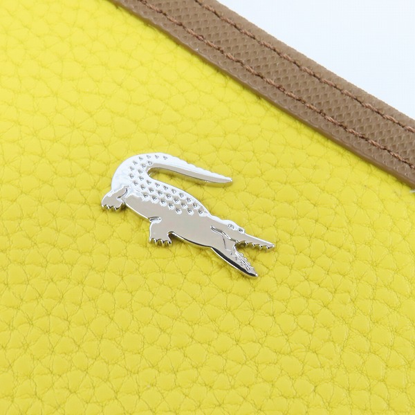 実際に弊社で買取させて頂いたLACOSTE/ラコステ ポーチ付き リバーシブル トートバッグの画像 4枚目