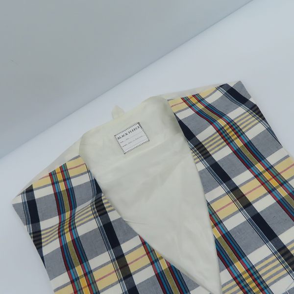 実際に弊社で買取させて頂いた BLACK FLEECE by Brooks Brothers/ブラックフリース ブルックスブラザーズ チェック ベスト/BB4の画像 4枚目
