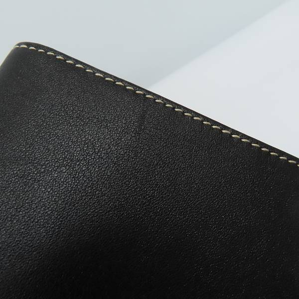 実際に弊社で買取させて頂いたDUNHILL/ダンヒル レザー 長財布/お札入れ L2G217 の画像 6枚目