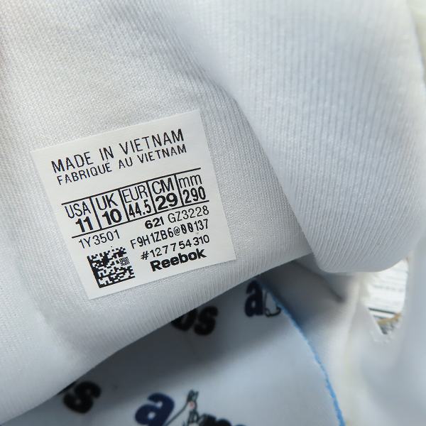 実際に弊社で買取させて頂いた【未使用】Reebok×FR2×atmos/リーボック×エフアールツー×アトモス INSTA PUMP FURY/インスタポンプフューリー GZ3228/29の画像 5枚目