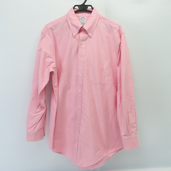 実際に弊社で買取させて頂いたBrooks Brothers/ブルックスブラザーズ 長袖 B.D.シャツ ピンク 16.5-33
