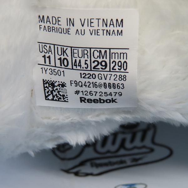 実際に弊社で買取させて頂いた【未使用】Reebok×atmos/リーボック×アトモス INSTAPUMP FURY OG/インスタポンプフューリー ドラえもん GV7288/29の画像 5枚目