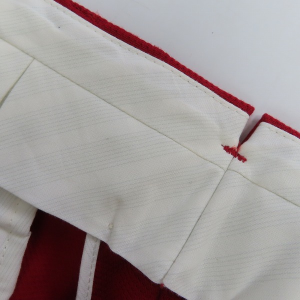 実際に弊社で買取させて頂いたBLACK FLEECE by Brooks Brothers/ブラックフリース バイ ブルックスブラザーズ スラックスパンツ レッド/BB3の画像 6枚目