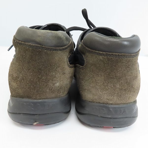 実際に弊社で買取させて頂いた【観賞用】PRADA/プラダ ローカットスニーカー レザー×ナイロン 4E2152/6の画像 1枚目