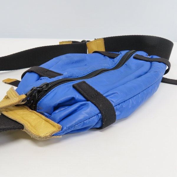 実際に弊社で買取させて頂いたmaster-piece×BEAMS/マスターピース×ビームス FOLD ナイロン ボディバッグ 24022-BEの画像 3枚目