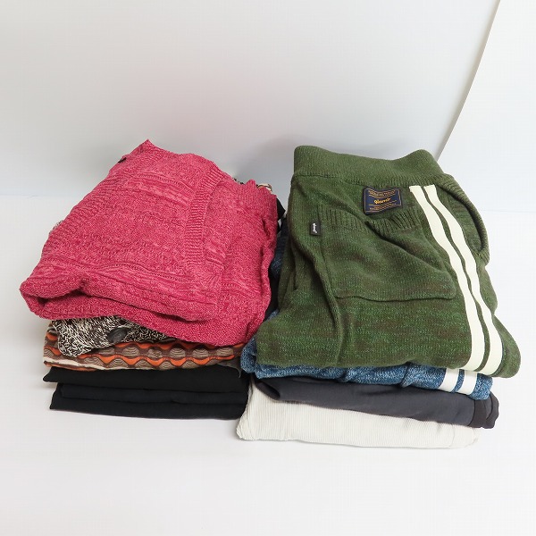 実際に弊社で買取させて頂いた【未使用含む/おまとめ/10点】NO ID./ノーアイディー wjk/ダブルジェイケイ 他 Tシャツ/ニット/パンツ等の画像 1枚目