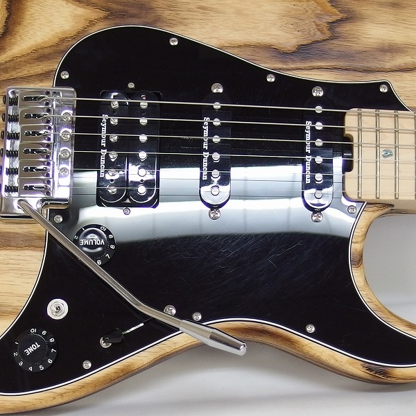 実際に弊社で買取させて頂いた★【難有り】ESP/イーエスピー SNAPPER-AS/M DRIFTWOOD Burner Satin/スナッパー ストラトType SSH ギグケース付の画像 5枚目