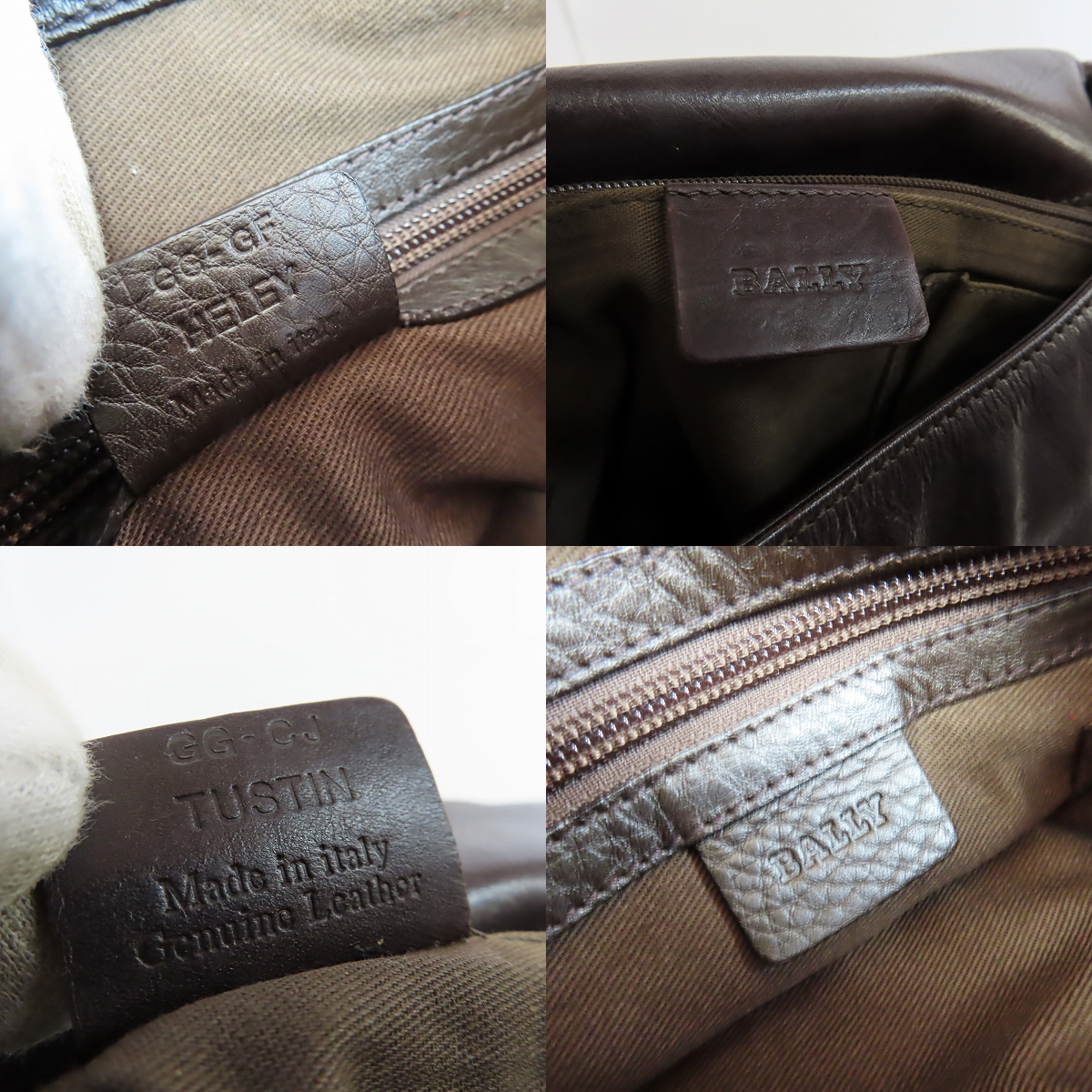 実際に弊社で買取させて頂いたBALLY/バリー ショルダーポーチ/ショルダーバッグ 2点セットの画像 6枚目