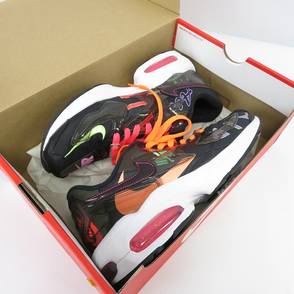 実際に弊社で買取させて頂いたNIKE×atmos/ナイキ×アトモス AIR MAX2 LIGHT QS/エアマックス スクエア ライト CI5590-001/27の画像 7枚目