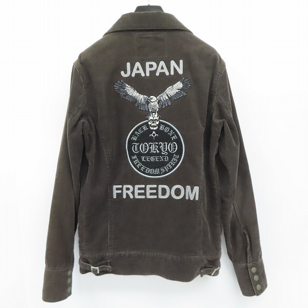 実際に弊社で買取させて頂いたBACK BONE/バックボーン コーデュロイジャケット Lot.9SSB01 BB09SS-B01 /Mの画像 1枚目