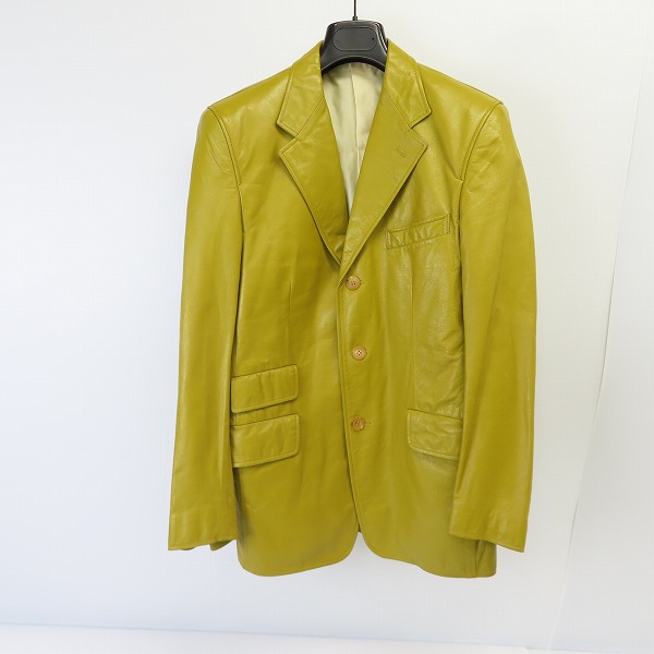 実際に弊社で買取させて頂いたPaul Smith LONDON/ポールスミス ロンドン 羊革 ラムレザー テーラードジャケット/S