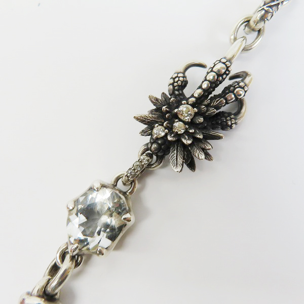 実際に弊社で買取させて頂いた【ギャラ付き】Bloody Mary/ブラッディマリー Night raven/ナイトレイヴン ブレスレットの画像 1枚目