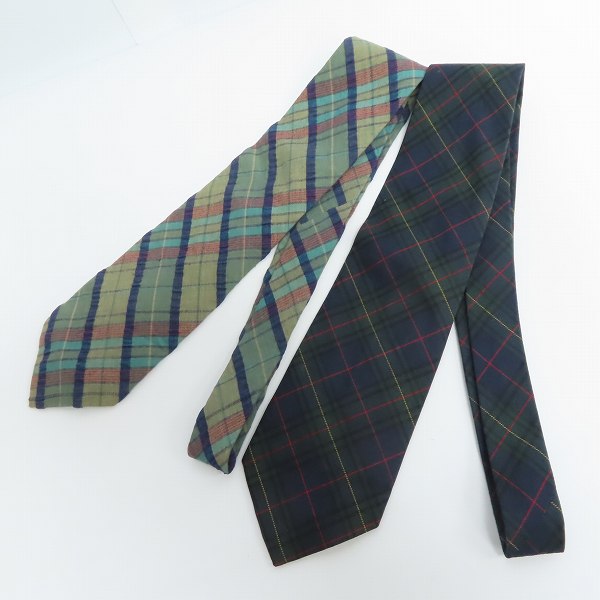 実際に弊社で買取させて頂いた【おまとめ品】ブルックスブラザーズ/ポールスミス/トゥモローランド他 斜めストライプ/チェック柄 ネクタイの画像 3枚目