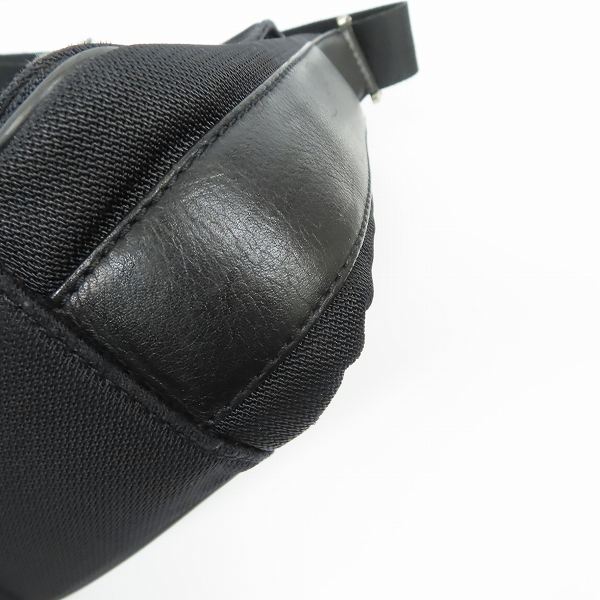 実際に弊社で買取させて頂いたLOEWE/ロエベ ロゴ入り レザー切替 ショルダーバッグの画像 5枚目