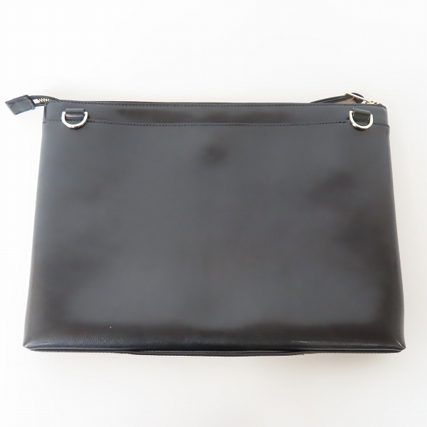 実際に弊社で買取させて頂いたPaul Smith/ポールスミス 2wayクラッチバッグ ブラック/黒の画像 1枚目