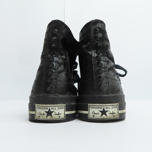 実際に弊社で買取させて頂いたGIVENCHY × CONVERSE ADDICT/ジバンシィ × コンバース LEOPARD CHUCK TAYLOR ハイカットスニーカー/27の画像 1枚目