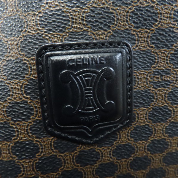 実際に弊社で買取させて頂いたCELINE/セリーヌ マカダム柄 ヴィンテージ ハンドバッグの画像 5枚目