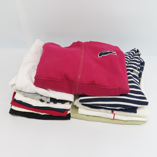 実際に弊社で買取させて頂いた【おまとめ】LACOSTE/ラコステ スウェット パンツ トラックジャケット セットアップ 等 の画像 1枚目