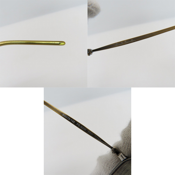 実際に弊社で買取させて頂いたPaul Smith/ポールスミス 度入り アイウェア/メガネフレーム PS-9206の画像 6枚目