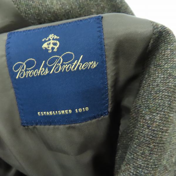 実際に弊社で買取させて頂いたBROOKS BROTHERS/ブルックスブラザーズ 2B テーラードジャケット 19-16-9863/37SHTの画像 2枚目
