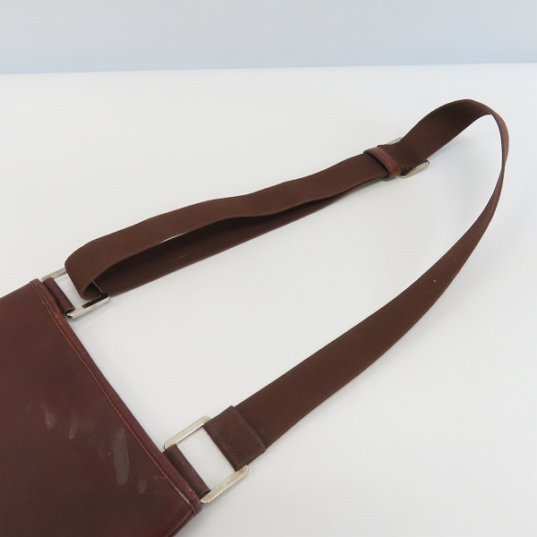 実際に弊社で買取させて頂いたLOEWE/ロエベ アナグラム ヴィンテージ ショルダーバッグの画像 8枚目