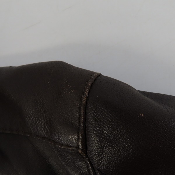 実際に弊社で買取させて頂いたMACKINTOSH/マッキントッシュ ラムレザージャケット/40の画像 5枚目