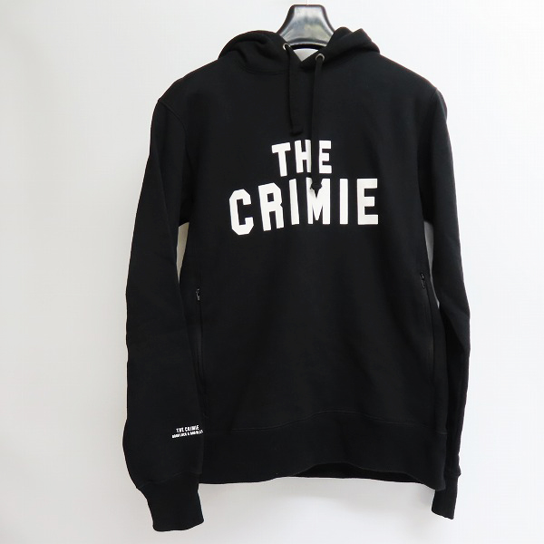 実際に弊社で買取させて頂いたTHE CRIMIE/クライミー プリントロゴ プルオーバー M