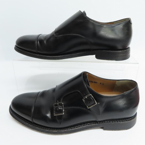 実際に弊社で買取させて頂いたBrooks Brothers/ブルックスブラザーズ GF DBL MONK ダブルモンクストラップシューズ 100094787/8Eの画像 3枚目