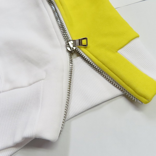 実際に弊社で買取させて頂いたBALMAIN/バルマン フロントロゴ サイドジップ パーカーWH1JT000/Sの画像 6枚目