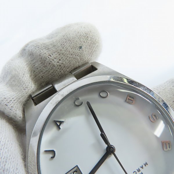 実際に弊社で買取させて頂いたMARC BY MARC JACOBS/マーク バイ マーク ジェイコブス 腕時計 MBM9051 【動作未確認】の画像 6枚目