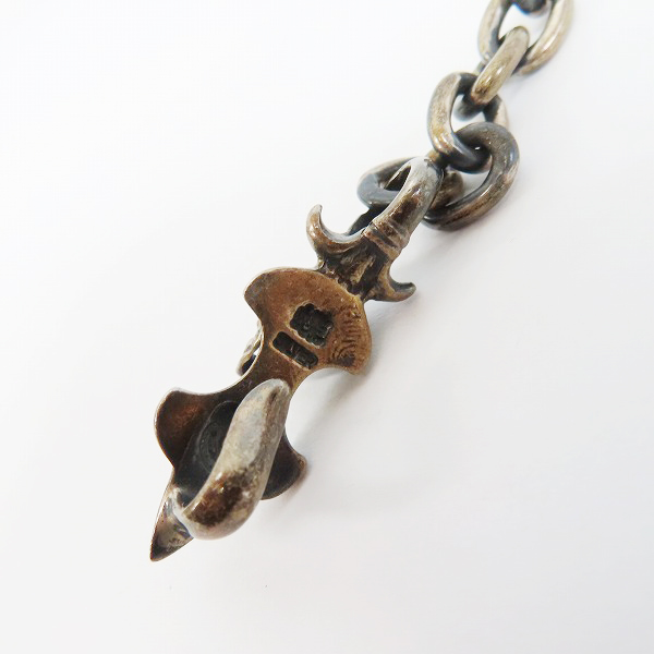 実際に弊社で買取させて頂いたLSD/Loud Style Design/ラウドスタイルデザイン 2スカル ウォレットチェーンの画像 4枚目