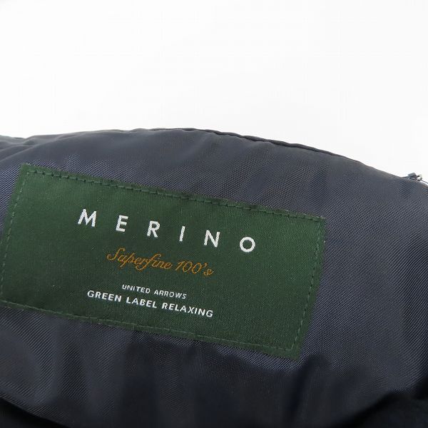 実際に弊社で買取させて頂いたUNITED ARROWS green label relaxing/ユナイテッドアローズ メリノウール チェスターコート 3225-139-2892/Sの画像 3枚目