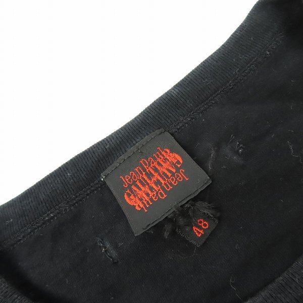 実際に弊社で買取させて頂いたJEAN PAUL GAULTIER/ジャンポールゴルチェ グラフィックプリント Tシャツ 48の画像 2枚目