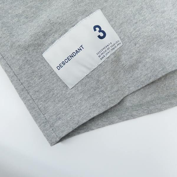 実際に弊社で買取させて頂いたDESCENDANT/ディセンダント 20SS TWO BIT B.B SS ラグラン Tシャツ/3の画像 7枚目