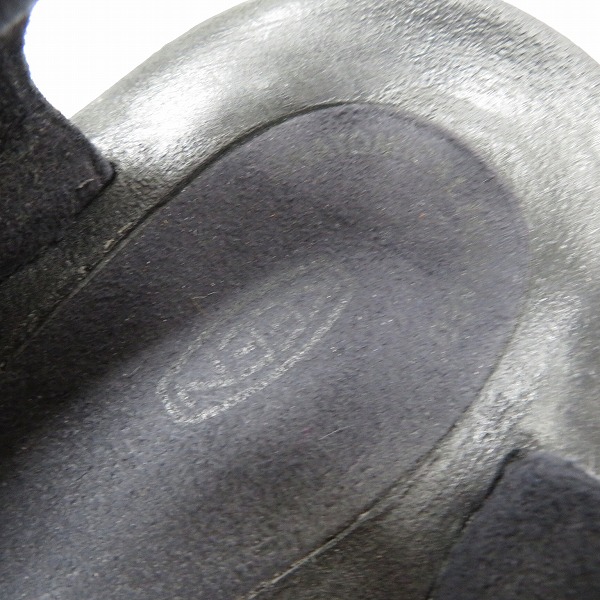 実際に弊社で買取させて頂いたKEEN/キーン UNEEK/ユニーク サンダル ブラック 1014097/26の画像 5枚目