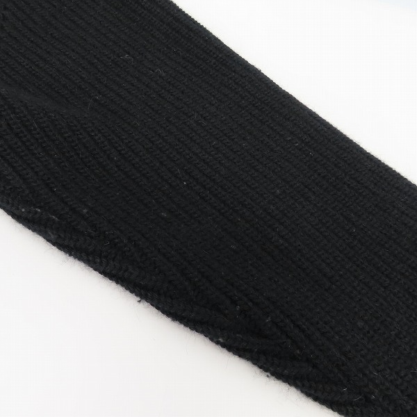 実際に弊社で買取させて頂いたCELINE/セリーヌ 21SS CELINE ロゴ ブラック オーバーサイズニット 2A09T423P/Sの画像 7枚目